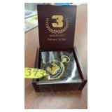 NO. 3 1951-2001 COLLECTOR POCKET WATCH IN BOX
