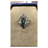 TURQUOISE & SILVER CUFF BRACELET