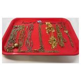 TRAY OF ASST COSTUME JEWELRY