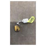 BUMBLE BEE JASPER IN STERLING