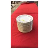 24 WEDGEWOOD MIRABELLE BONE CHINA SALAD PLATES