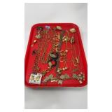 TRAY OF ASST JEWELRY