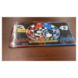 TIME CHAMPIONS LICENSE PLATE IN WRAPPER