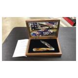 DALE JARRETT COLLECTOR CASE KNIFE IN CASE