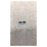 PAIR OF SILVER & TURQIOUSE EARRINGS