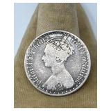 BIRTISH FLORIN SILVER 1/10 OF A POUND