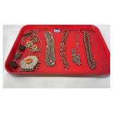 TRAY OF ASST JEWELRY