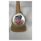 2000 AMERICAN EAGLE SILVER DOLLAR IN FULL COLOR