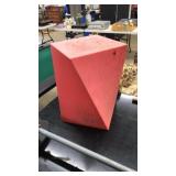 TWISTED PLASTIC SIDE TABLE