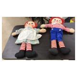 RAGGEDY ANN & RAGGEDY ANDY RAG DOLL