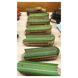 UNION PACIFIC ENGINE & 7 PASSENGER CARS