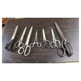 LOT OF ANTQ. SCISSORS