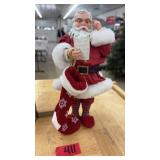 "SOCK IT TO ME, SANTA" CLOTHTIQUE FIGURINE