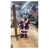 "GOD BLESS AMERICA" CLOTHTIQUE PATRIOTIC FIGURINE