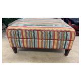 BASSETT FURNITURE UPHOLSTERED OTTOMAN