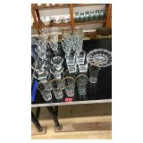 LOT OF ASST. CLEAR GLASSWARE