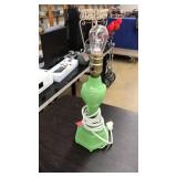 VNTG. JADEITE LAMP