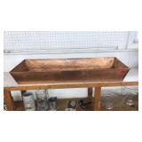 LONG COPPER PLANTER BOX