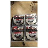 (4) 7" TILE DIAMOND BLADES, NEW IN PACK