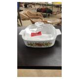 CORNING WARE 1 QT LIDDED DISH