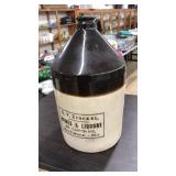 E.V. ZIRCKEL WINES & LIQUORS HANDLED CROCK