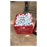 CRATE OF ASST. GOLF BALLS