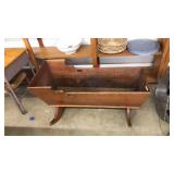 ANTQ. WOOD CRADLE