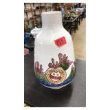 HAND PAINTED CERAMIC VASE