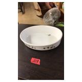 CORDON BLEU FLORAL OVAL SERVING BOWL