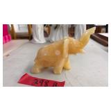 MARBLE ELEPHANT FIGURINE