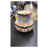 PAINTED DECORATIVE VASE