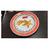 HAND PAINTED PLATE, MADE IN ITALY