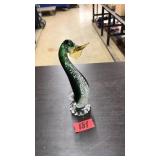 BLOWN GLASS FISH FIGURINE