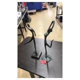 2 METAL DANCING FIGURINES