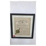 BLACK AND GOLD TRIM PICTURE FRAME