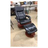 MAC MOTION 2 PC. SWIVEL RECLINER & OTTOMAN