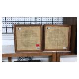 PAIR OF XAM SPEAKERS