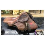 BIG HORN SADDLES BROWN LEATHER ENGLISH SADDLE