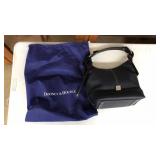 DOONEY & BOURKE HOBO SHOULDER BAG: NAVY BLUE