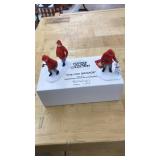 "THE FIRE BRIGADE" DEPT 56, SET OF 2