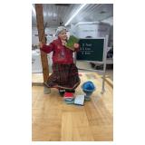 TEACHER FIGURINE BY CLOTHTIQUE, W/ACCESSORIES