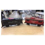 NICKEL PLATE ROAD COAL CAR & CABOOSE