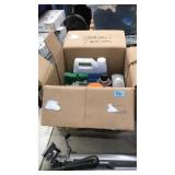 BOX OF ASST. CHEMICALS & CLEANERS