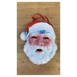 VNTG. SANTA CLAUS DECORATIVE MASK