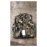 GAMEHIDE MOSSY OAK CAMO DOWN VEST, SIZE LARGE