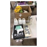 LOT OF ASST. FARMHOUSE DECOR