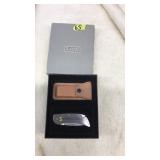 ZIPPO BOX SET: KNIFE & SHEATH: SEABOARD FOUNDATION