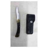 BUCK 110 LOCK BLADE KNIFE W/SHEATH