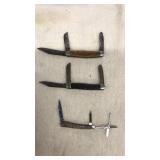 COLLECTION OF 3 KNIVES