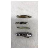 COLLECTION OF 4 KNIVES